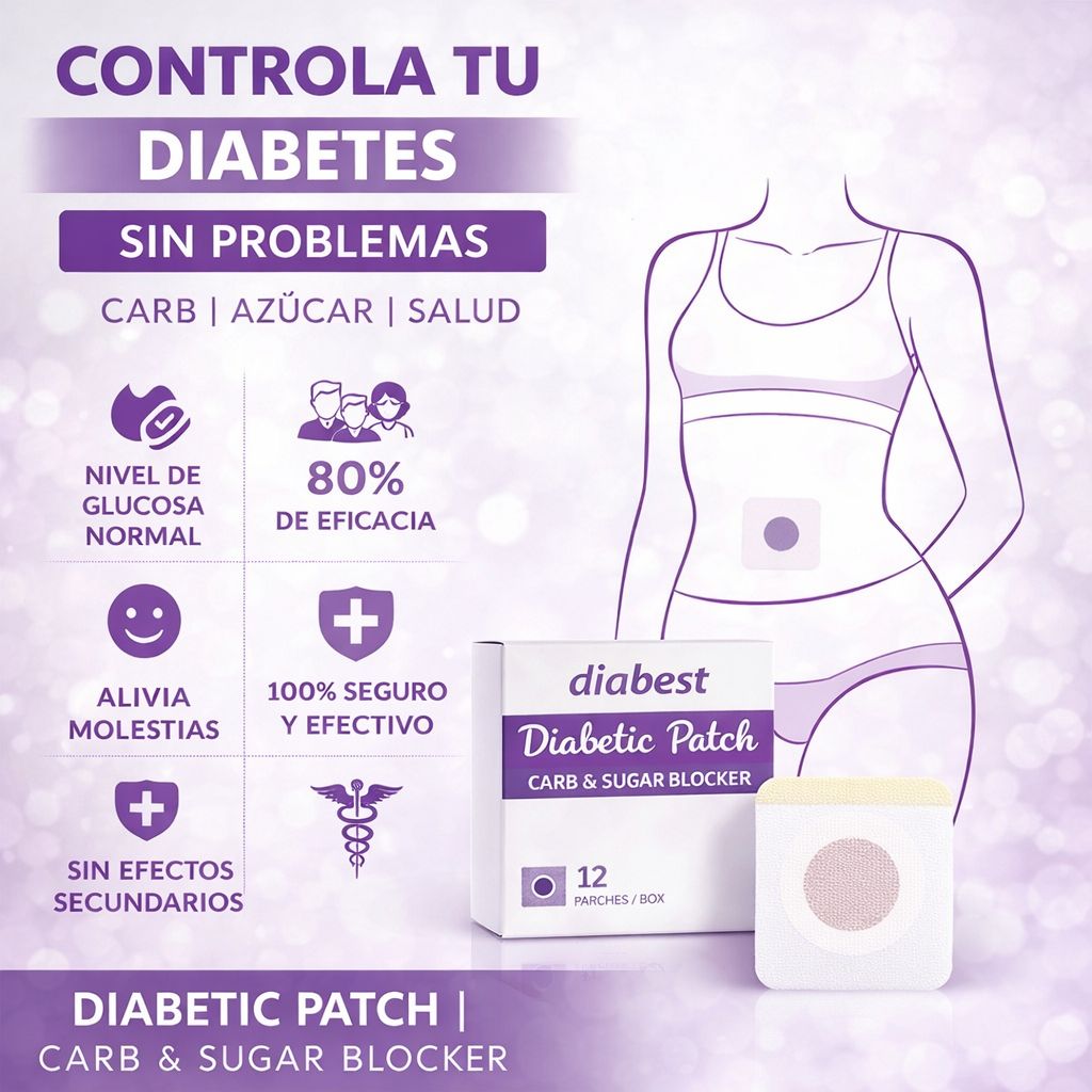 DIABEST PATCH | Parches para bajar los niveles de azúcar