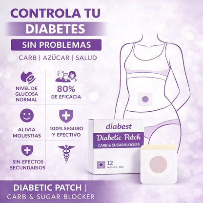 DIABEST PATCH | Parches para bajar los niveles de azúcar